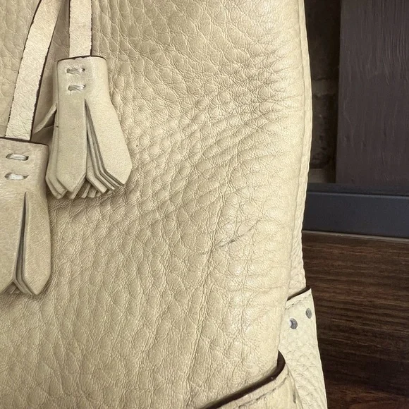 Vintage Coach Pebbled Leather Hampton Tassel Satchel No. 5055 - Picture 6 of 15